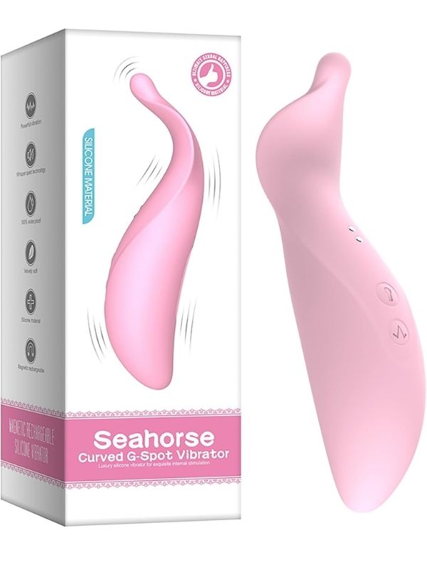 seahorse curved g-spot vibratör