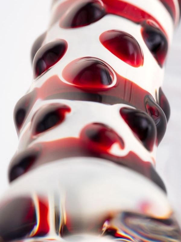 Sexus Çift Taraflı Cam Dildo 21 cm