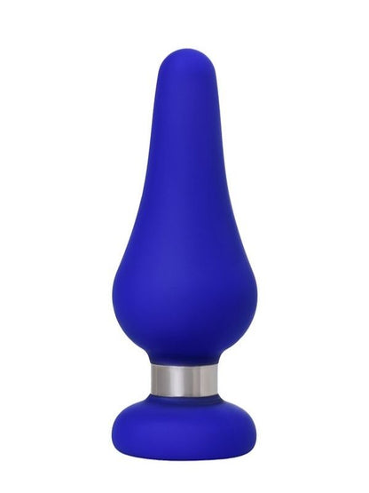 Slassic Anal Plug Boyut L Mavi, 13 cm