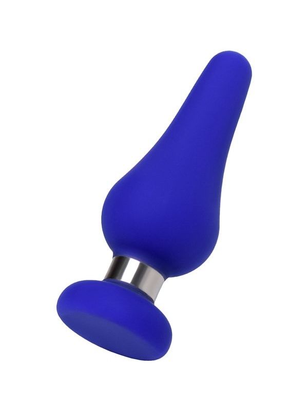 Slassic Anal Plug Boyut L Mavi, 13 cm