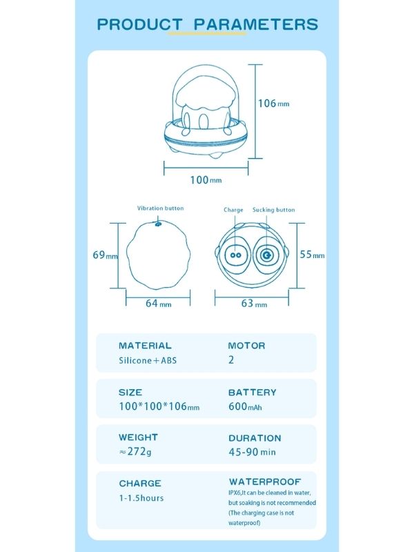 SpaceElf suction &amp; vibrator