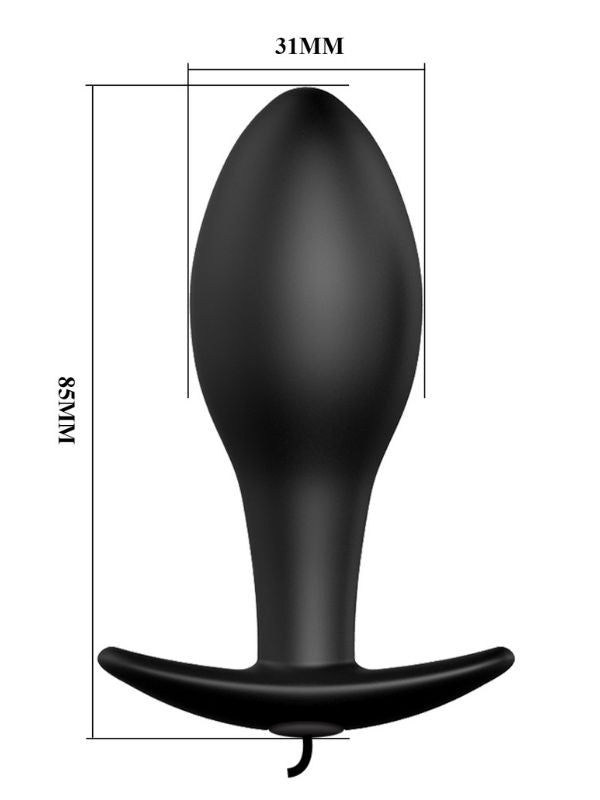 Special Anal Stimulation 12 Fonksiyon Kumandalı Titreşimli Anal Plug Tıkaç