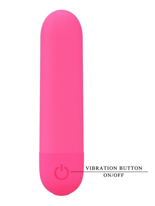 Stefan Mini Massager Bullet Vibratör Kırmızı
