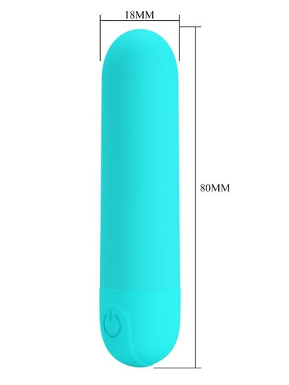 Stefan Mini Massager Bullet Vibratör Mavi