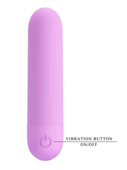 Stefan Mini Massager Bullet Vibratör Mor