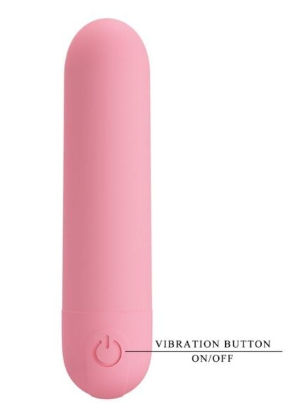 Stefan Mini Massager Bullet Vibratör Pembe