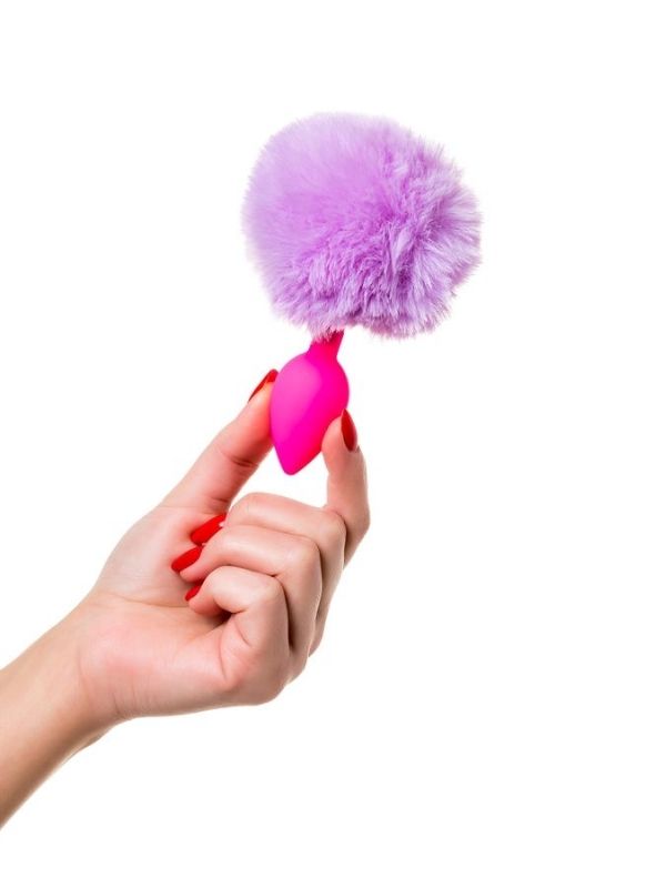 Sweet Bunny Kuyruklu Anal Kılıf Pembe 13 cm 44 g