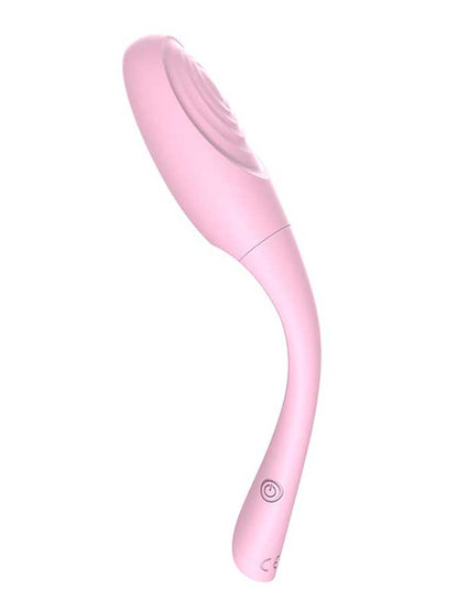 Telefon Kontrollü Şarjlı Vibratör Açık Pembe