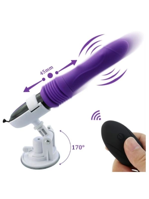 Telescopic Uzaktan Kumandalı Seks Makinesi Vibratörü