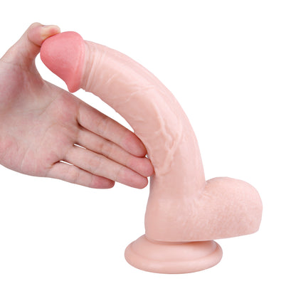 Ten Rengi 23CM Gerçekçi Dildo Yapay Penis