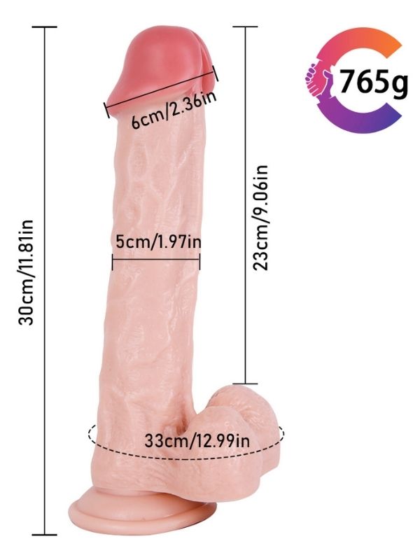 Ten Rengi 30 cm Dildo Model No:1078
