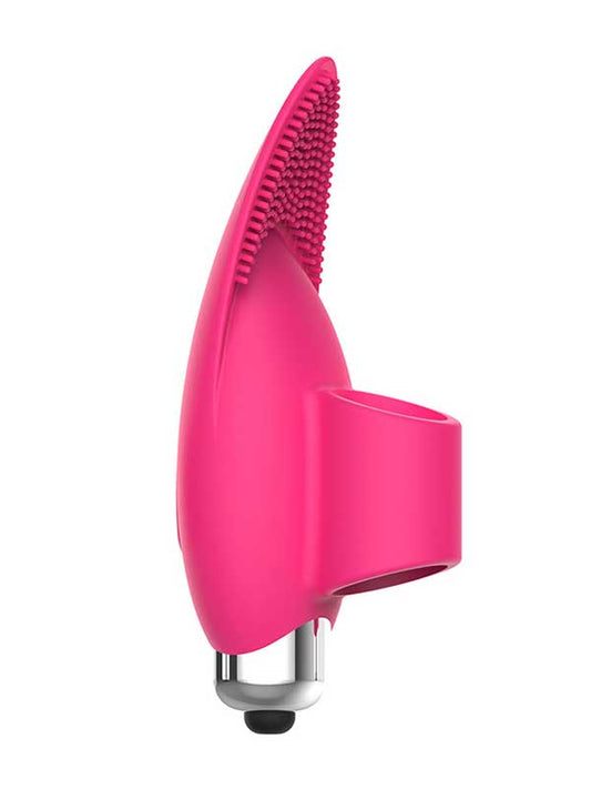Tırtıklı Parmak Vibratör Pembe