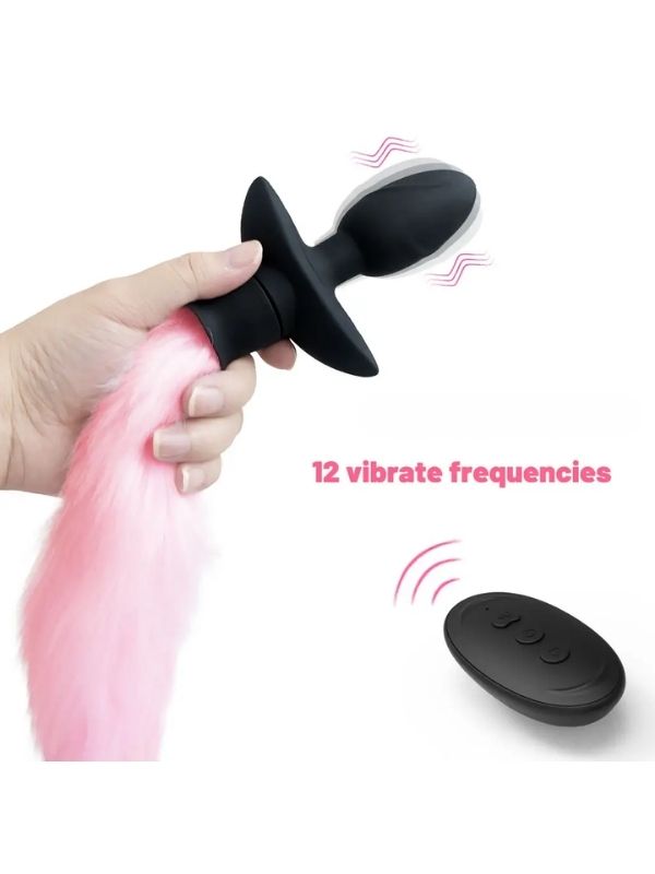 Titreşimli Anal Kuyruk Pembe