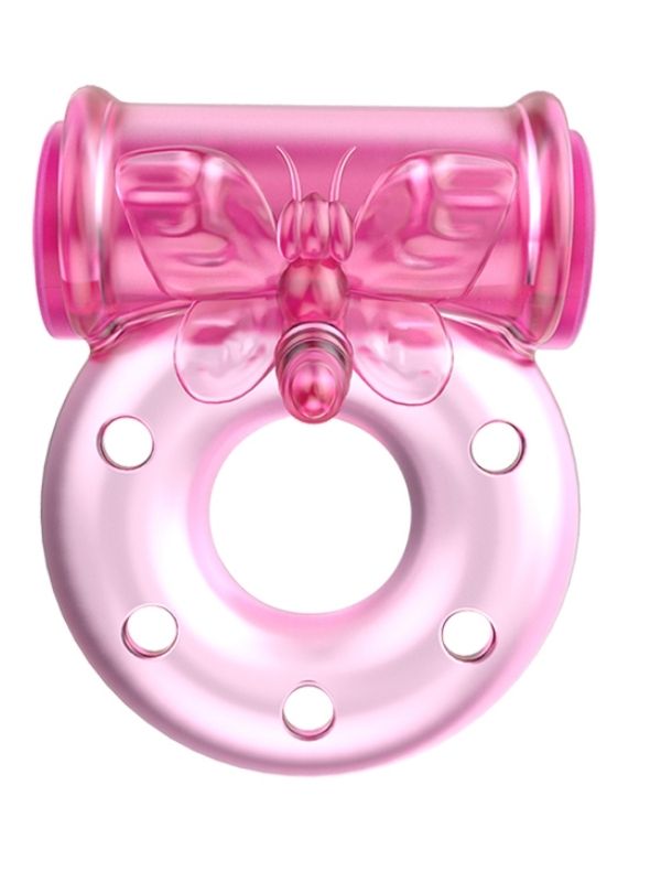 Titreşimli Penis Halkası Pink Lovers