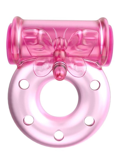 Titreşimli Penis Halkası Pink Lovers