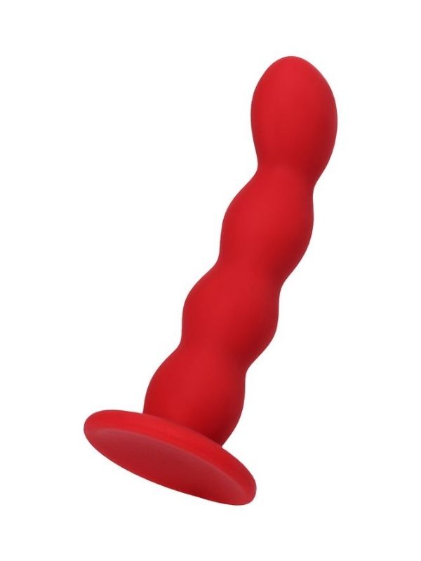 ToDo Favorite Anal Plug Silikon Kırmızı 13 cm  2,8 cm