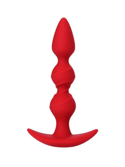 Trio Anal Plug Kırmızı 16 cm