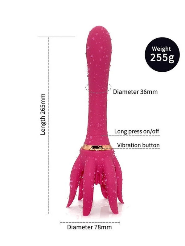 Unleash Your Pleasure Lust For Life Ahtapot Vibratör