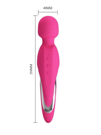 USB Şarjlı 7 Fonksiyonlu Isıtmalı Teknolojik Vibratör