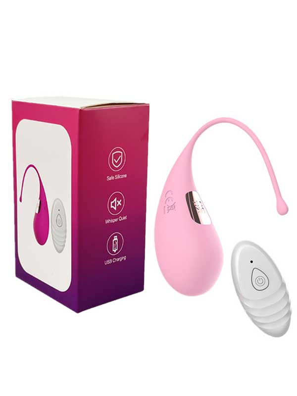 Uzaktan Kumandalı Çift Taraflı Vibratör Açık Pembe