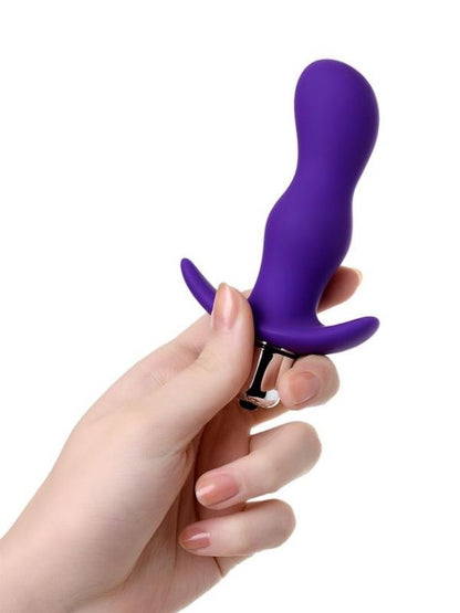 Vibro Anal Plug Mor 11,2 cm