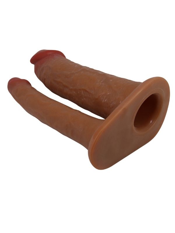 Yairon Gerçek Hissiyatlı Uzatıcı Çift Penisli Penis Kılıfı