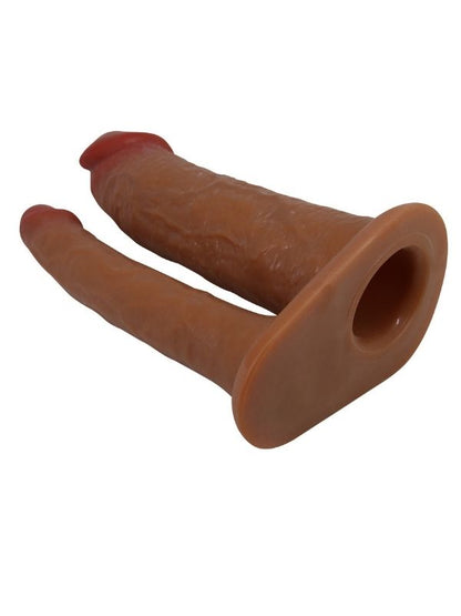 Yairon Gerçek Hissiyatlı Uzatıcı Çift Penisli Penis Kılıfı