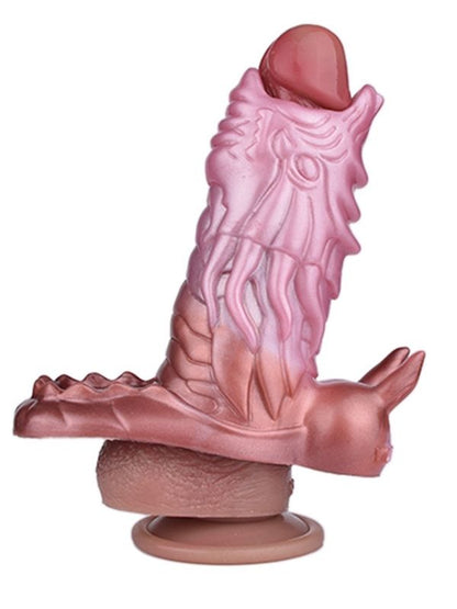 Yaratık Şeklinde Penis Kılıfı Model no: YC-2221