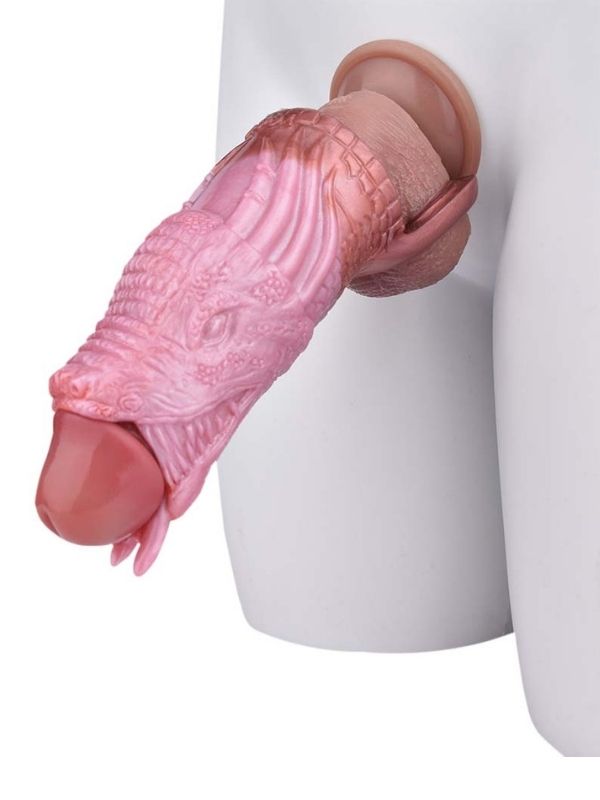 Yaratık Şeklinde Penis Kılıfı Model no: YC-2223