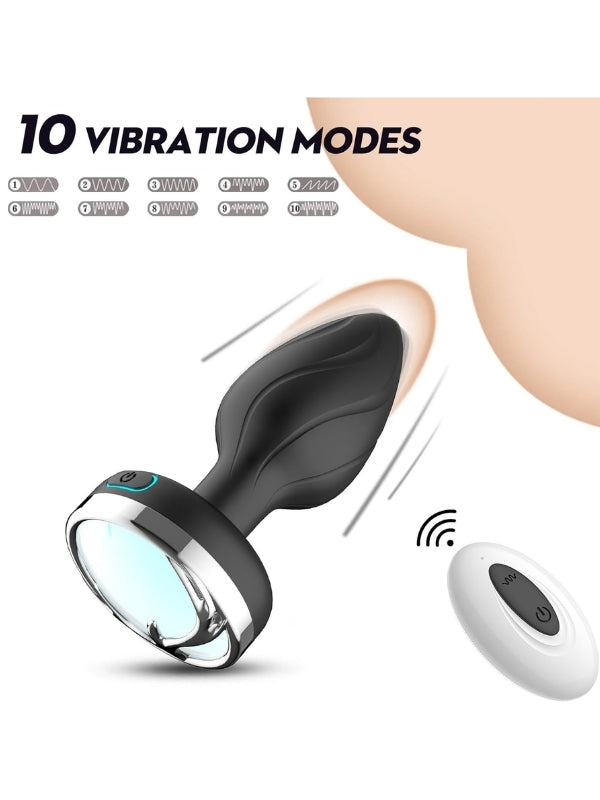 Ycxydr Telefon Kontrollü Titreşimli Anal plug