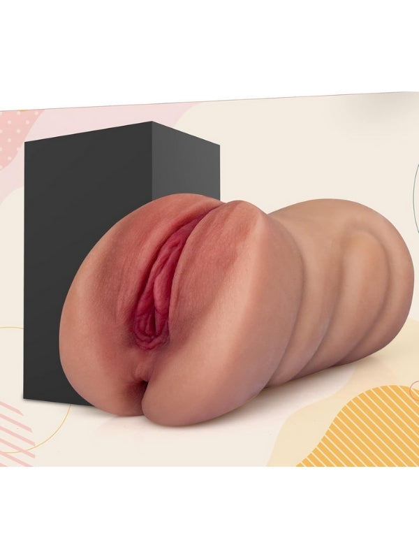 Yeni Nesil Gerçekçi Çift Girişli Anal Vajinal Melez Mastürbatör