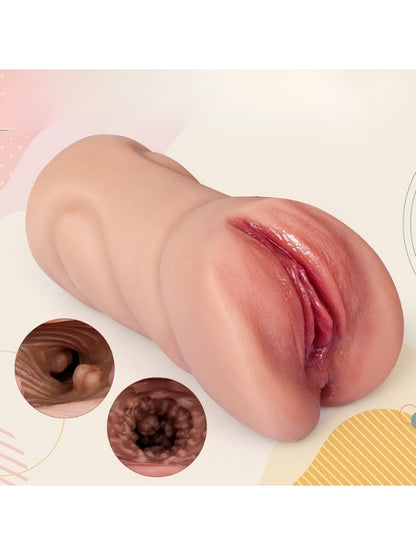 Yeni Nesil Gerçekçi Çift Girişli Anal Vajinal Melez Mastürbatör