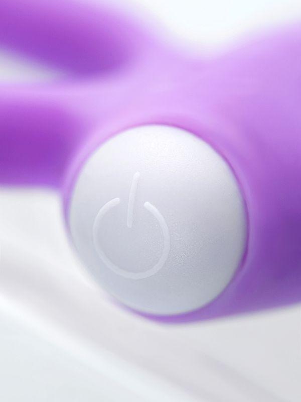Zort Titreşimli Penis Halkası silikon mor  2 cm