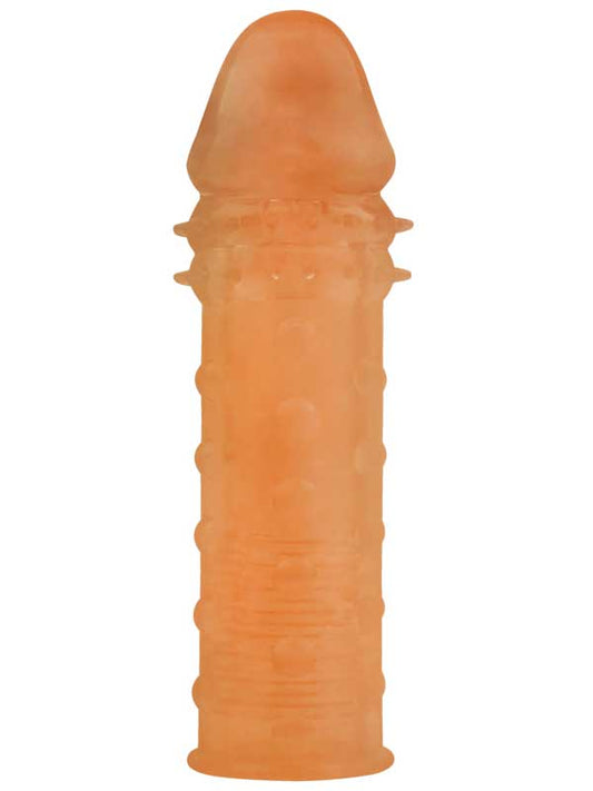 Extra Texture Sleeve Tırtıklı Penis Kılıfı - Ten Rengi