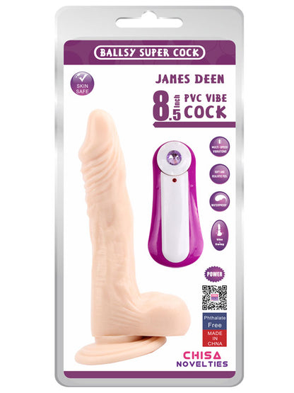 James Deen 21.5cm Vibratör