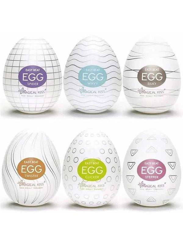 Magical Kiss Egg Erkeklere Özel Esnek Yumurta 6&apos;lı