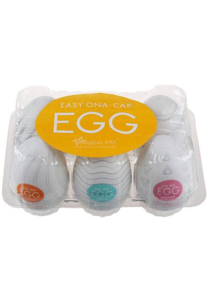 Magical Kiss Egg Erkeklere Özel Esnek Yumurta 6&apos;lı