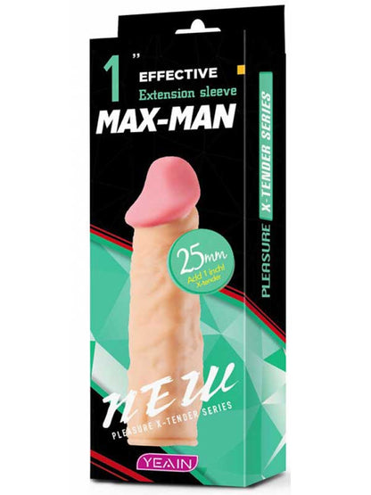 Max Man 25mm Dolgulu Penis Kılıfı YN0052