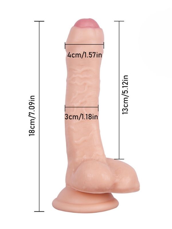 Noctis 18cm Realistik Dildo No:100