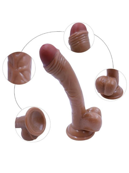Noctis 19cm Kahverengi Dildo No:10
