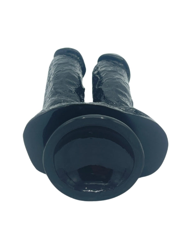 Noctis 21cm Siyah Çiftli Dildo No:61