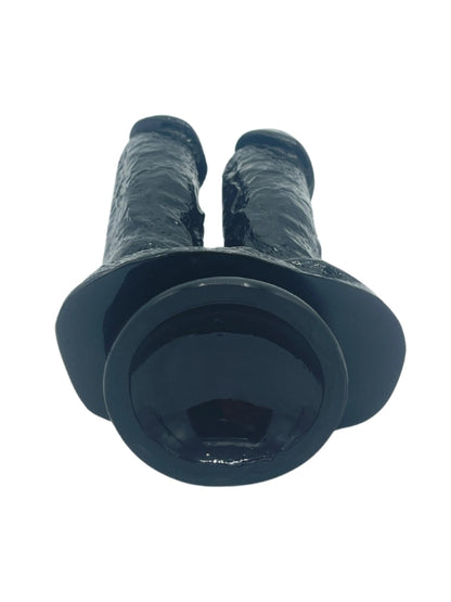 Noctis 21cm Siyah Çiftli Dildo No:61