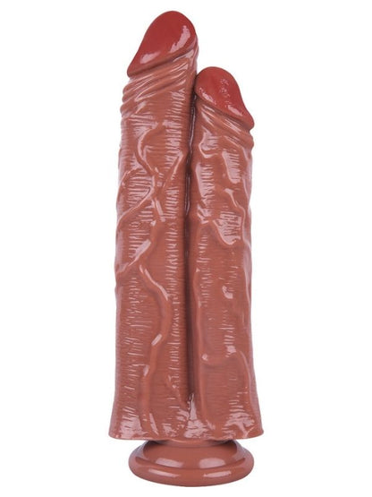 Noctis 26,5cm Kahverengi Çiftli Dildo No:111