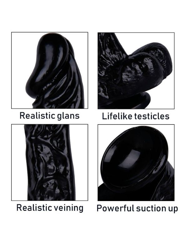 Noctis 27cm Siyah Dildo No:70