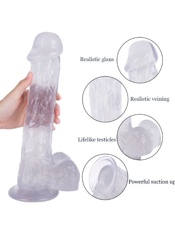 Noctis 30cm Beyaz Dildo No:69