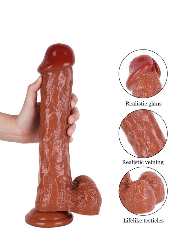 Noctis 30cm Kahverengi Dildo No:69