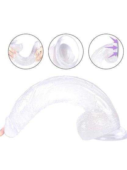 Noctis 32cm Beyaz Dildo No:6