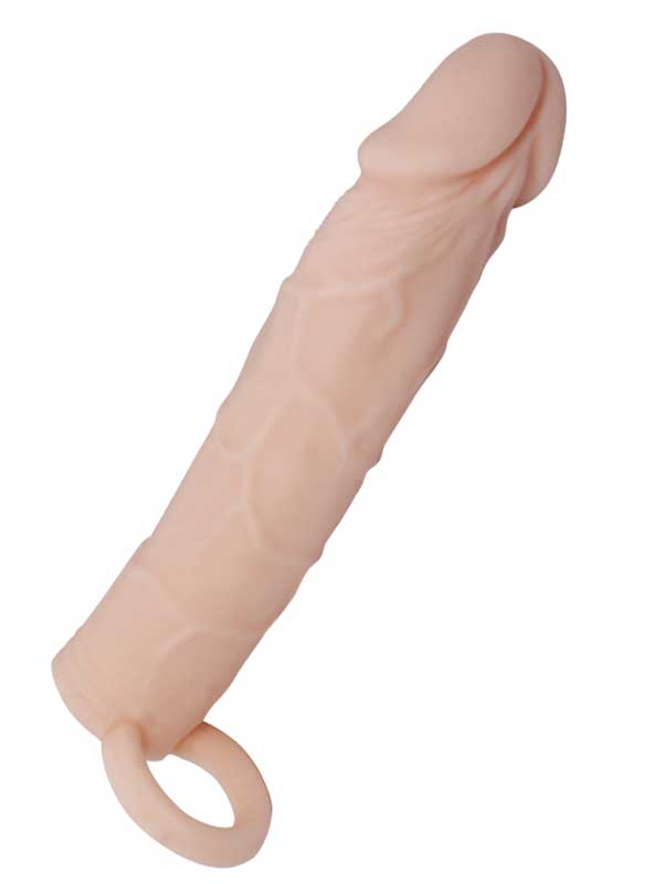 Penextender Açık Ten Renginde Penis Kılıfı 17.5 cm
