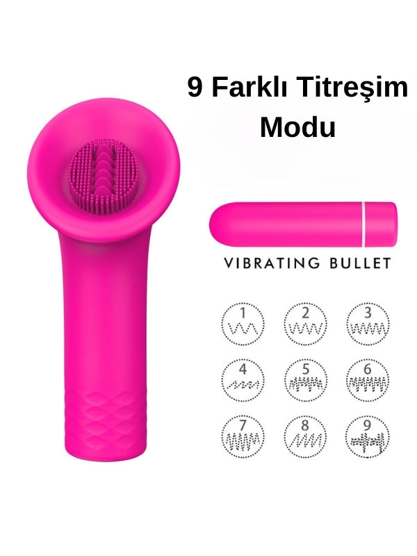 S-Hande Glory Tırtıklı Yüzey Klitoris Uyarıcı Mini Vibratör