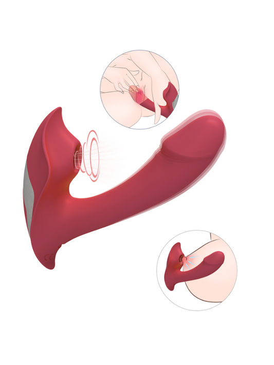 S-Hande Heart of Ocean Kumandalı G-Noktası ve Klitoris Emiş Özellikli Teknolojik Vibratör